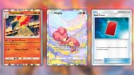 Best supporting cards in an Entei ex deck (Image via The Pokemon Company)